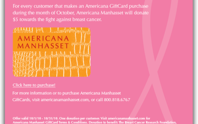 Americana Supports Breast Cancer Awareness