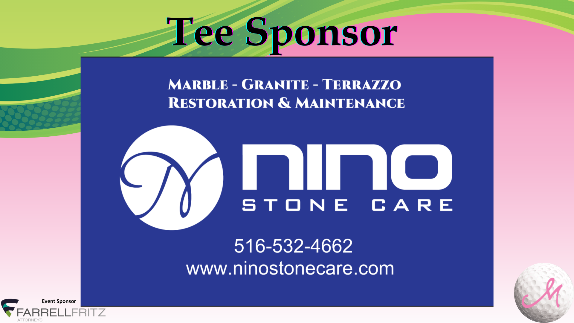 E-Journal – Golf 2022 – Tee Sponsor – Nino Stone Care (1)