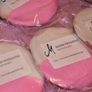 The Maurer Foundation And J. Kings Promote Breast Cancer Awareness With Pink And White Cookies