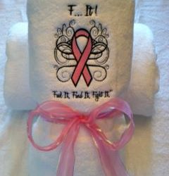 A Creative & Fluffy Reminder for Breast Cancer Self-Exams