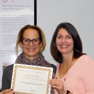 Newest Breast Health Educator Brings the Maurer Message to France