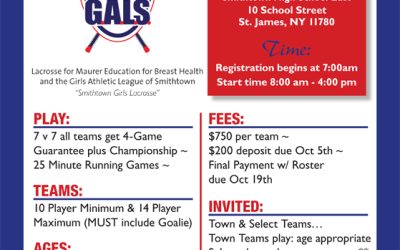 High School Girls Lacrosse Tournament Supports Breast Health Education