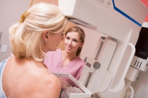 A mammogram or other imaging process is the only way to determine breast density.