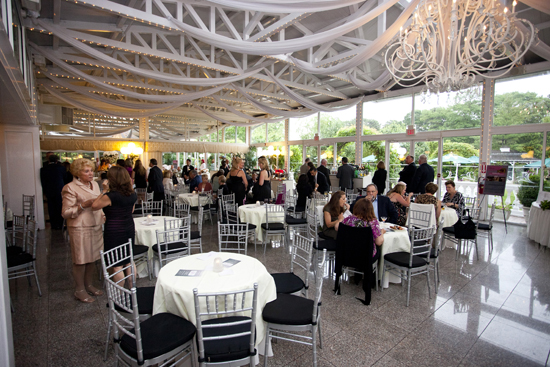 Ballroom for the Pink Diamond Dinner, a Maurer Foundation breast cancer benefit