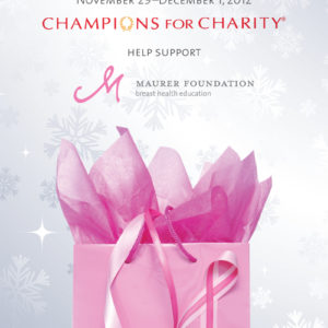 Support The Maurer Foundation at the Champions For Charity Holiday Shopping Benefit