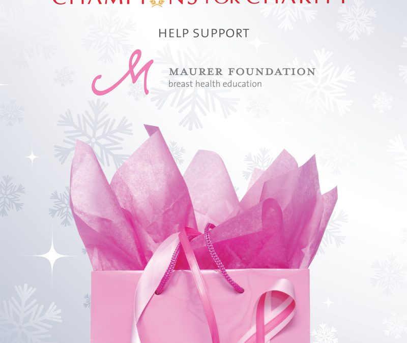 Support The Maurer Foundation at the Champions For Charity Holiday Shopping Benefit